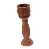Maxbell 1/12 Dollhouse Miniature Ceramic Plant Flower with Wooden Pot Garden Decor B