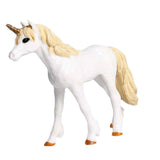 Maxbell Unicorn Fantasy Horse Model Pegasus Figurine for Home Decor Toys Yellow