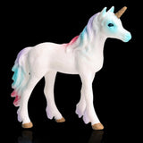 Maxbell Unicorn Fantasy Animal Model Pegasus Figurine Ornaments Collection Rainbow