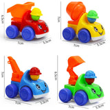 Maxbell Mini Engineering Cars Model Toys Mixer Trucks Vehicles Children Kids Toy