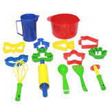 Maxbell 14pcs Kids Toy Baking Role Play Boys DIY Play House Cooking Toys Ages 3+