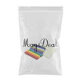 Maxbell 100pcs 10 Colors Multilink Linking Counting Cubes Snap Blocks Education Math