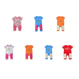 Maxbell 1pc Infant Mop Crawling Romper Jumpsuit Summer Soft Cotton One Piece 90cm A