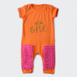 Maxbell Infant Kid Mop Crawl Romper Jumpsuit Short Sleeve Cotton Newborn Babies 73cm C