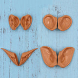 Maxbell 4 Pair Resin Doll Ears Paste Set for 12inch Blythe Doll C
