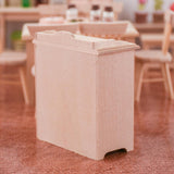 Maxbell 1/12 Dollhouse Miniature Furniture Living Room Storage Cabinet Set