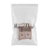 Maxbell 1/12 Dollhouse Miniature Furniture Living Room Storage Cabinet Set