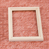 Maxbell 1:12 Solid Wood Picture Photo Frame Rectangular Dollhouse Miniatures Decor
