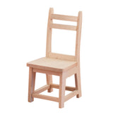 Maxbell 1:12 Wooden Mini Table Chair Dollhouse Miniatures Furniture Decor Accs