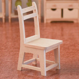 Maxbell 1:12 Wooden Mini Table Chair Dollhouse Miniatures Furniture Decor Accs