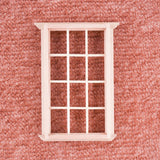 Maxbell 1:12 Raw Wood Window Frame Dollhouse Miniatures DIY Decoration Accessories