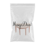 Maxbell 1/12 Scale Semicircle Table Dollhouse Miniatures Furniture Model Decoration