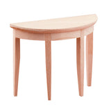 Maxbell 1/12 Scale Semicircle Table Dollhouse Miniatures Furniture Model Decoration