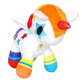 Maxbell Rainbow Unicorn Plush Soft Stuffed Toys for Kids Girls Birthday Gifts Small