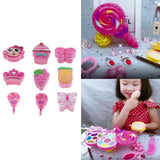 Maxbell Cute Princess Girls Pretend Makeup Set Simulation Children Gift Toy Style1