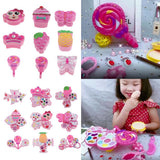 Maxbell Cute Princess Girls Pretend Makeup Set Simulation Children Gift Toy Style1