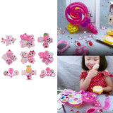 Maxbell Cute Princess Girls Pretend Makeup Set Simulation Children Gift Toy Style1