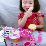 Maxbell Cute Princess Girls Pretend Makeup Set Simulation Children Gift Toy Style1