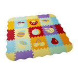 Maxbell EVA Safe Baby Crawling Mat Floor Carpet Interative Game Toys Fruit