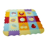 Maxbell EVA Safe Baby Crawling Mat Floor Carpet Interative Game Toys Fruit