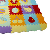 Maxbell EVA Safe Baby Crawling Mat Floor Carpet Interative Game Toys Fruit