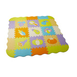 Maxbell EVA Safe Baby Crawling Mat Floor Carpet Interative Game Toys Vegetables