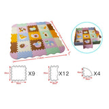 Maxbell EVA Safe Baby Crawling Mat Floor Carpet Interative Game Toys Animal 1