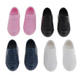 Maxbell 1/6 BJD Plastic Slip-on Leisure Shoes Flats for Dolls Dress Up Accs