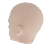 Maxbell 1/6 BJD Doll Head Mold without Eyes Make up DIY Dolls Body Parts Supplies