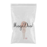 Maxbell 36cm Ball Jointed Girl Doll Nude Body DIY Parts White Skin With Hair B-3