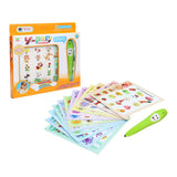 Maxbell YS2607A Parent Kids Interaction Learning Smart Vocal Pen Toy Gifts w/ Cards