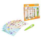 Maxbell YS2607A Parent Kids Interaction Learning Smart Vocal Pen Toy Gifts w/ Cards