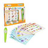 Maxbell YS2607A Parent Kids Interaction Learning Smart Vocal Pen Toy Gifts w/ Cards