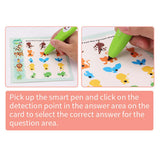 Maxbell YS2607A Parent Kids Interaction Learning Smart Vocal Pen Toy Gifts w/ Cards