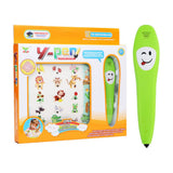 Maxbell YS2607A Parent Kids Interaction Learning Smart Vocal Pen Toy Gifts w/ Cards
