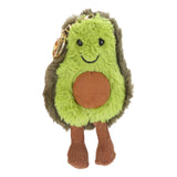 Maxbell Cute Avocado Doll Keychain Plush Backbag Pendant Green