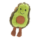 Maxbell Cute Avocado Doll Keychain Plush Backbag Pendant Green