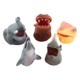 Maxbell Plastic Finger Puppet Animals Dolls Toys Kids Educational Toy dolphin