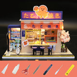 Maxbell Handicraft DIY Mini Doll House Hand-assembled Model Cottage No Dust Cover