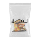 Maxbell DIY Assembly Miniature Doll House Model Japanese Style No Dust Cover