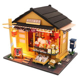 Maxbell DIY Assembly Miniature Doll House Model Japanese Style No Dust Cover