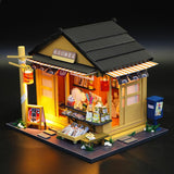 Maxbell DIY Assembly Miniature Doll House Model Japanese Style No Dust Cover