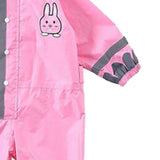 Cute Raincoat Children Cartoon Rain Coat Kids Rainwear Waterproof pink S