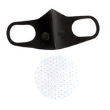 PM 2.5 Double Air Valve Mask Anti-pollution Mask Anti-fog Dust Reusable Mask
