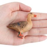Maxbell 4pcs Poultry Realistic Farm Animal Model Figurines Miniatures Statue Toy