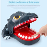 Maxbell Dentist Game Biting Finger Practical Jokes Toys Family Game Toy Dinosaur