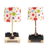 Maxbell Kids DIY STEM Toy Wooden Science Experiment Kits Desk Lamp
