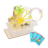Maxbell Kids DIY STEM Toy Wooden Science Experiment Kits Bubble Machine