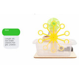 Maxbell Kids DIY STEM Toy Wooden Science Experiment Kits Bubble Machine