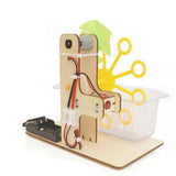 Maxbell Kids DIY STEM Toy Wooden Science Experiment Kits Bubble Machine